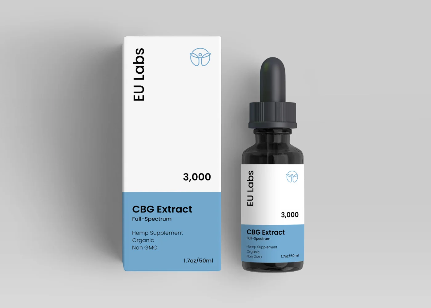 50ml bottle of CBG oil 3000mg cannabigerol in MCT carrier — CBD Oil Melbourne