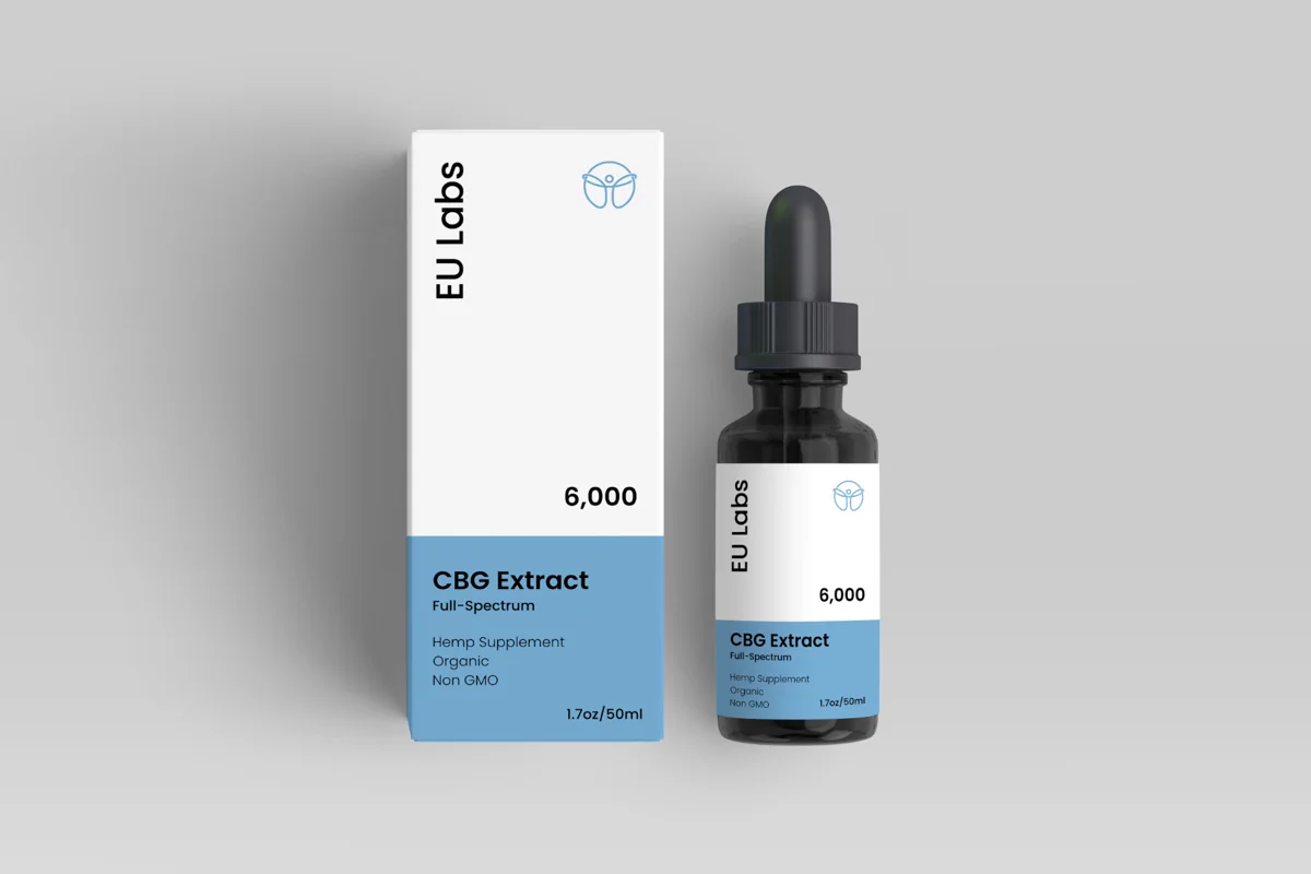 50ml bottle of CBG oil 6000mg cannabigerol in MCT carrier — CBD Oil Melbourne