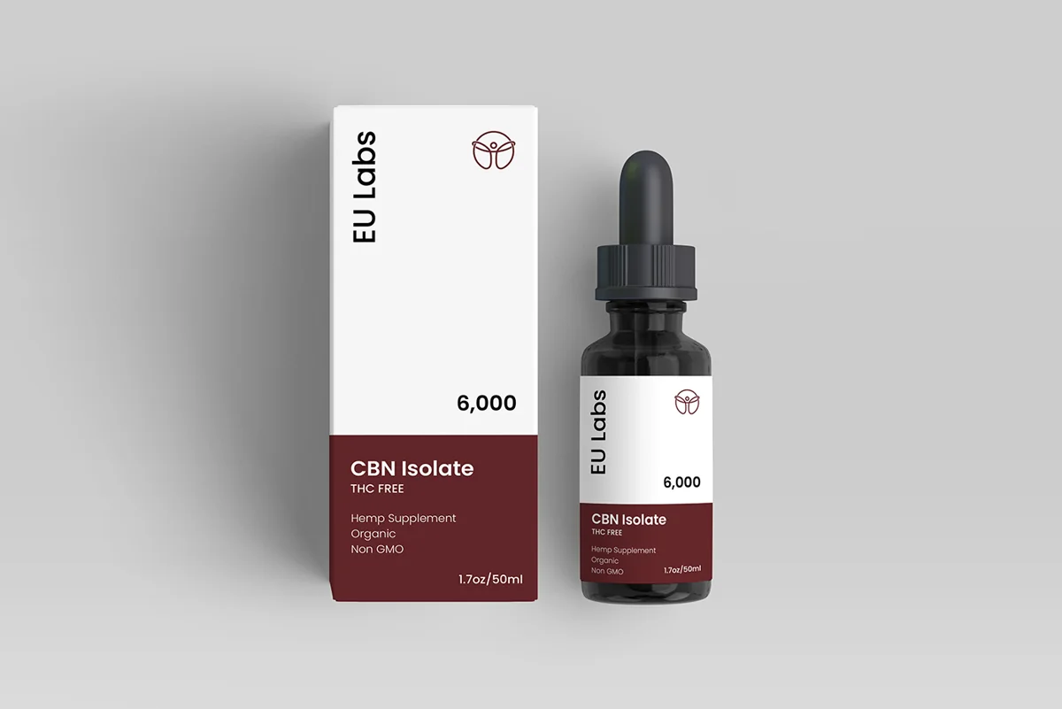 50ml bottle of CBN oil 6000mg cannabinol isolate, THC-free, MCT carrier — CBD Oil Melbourne